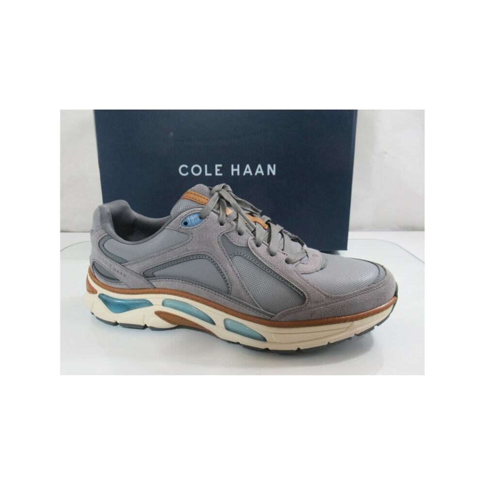 Men's Cole Haan GrandPro Millenia Runner Sneakers Microchip /Sea Satin